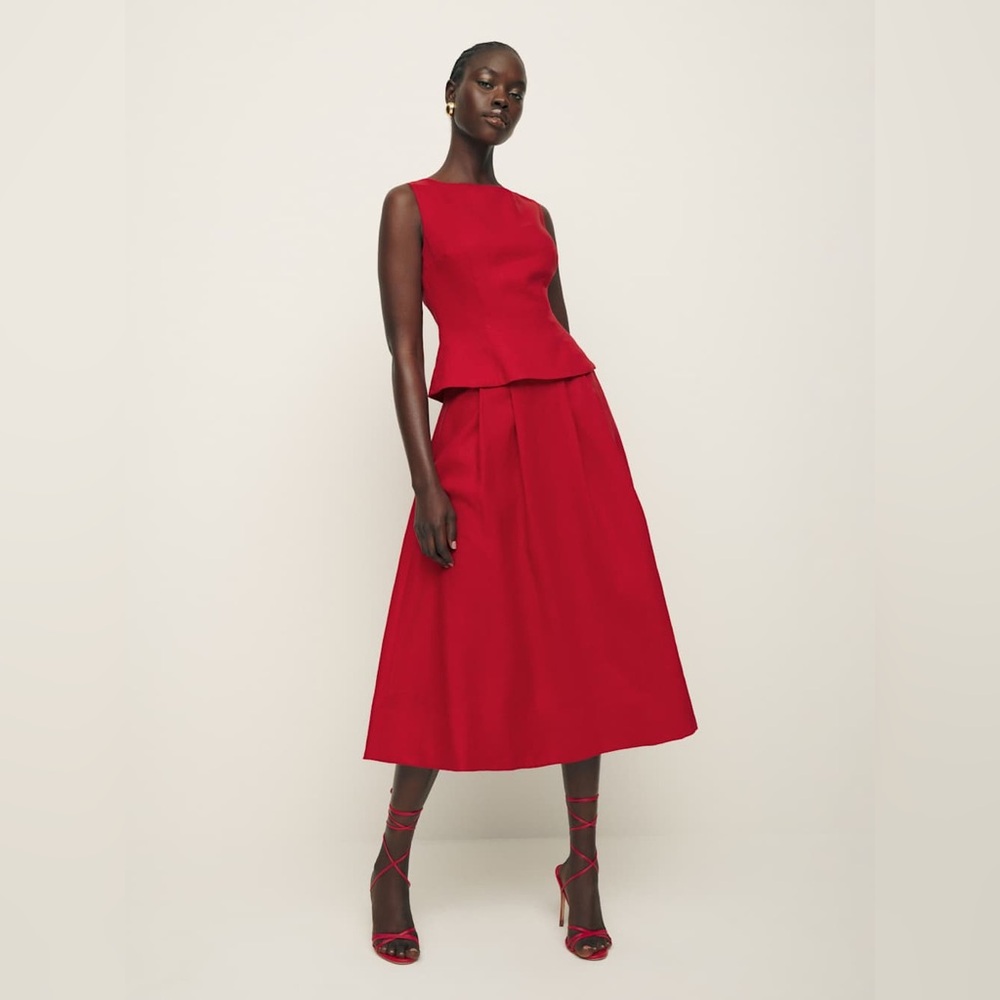 Reformation Moya Linen Two Piece